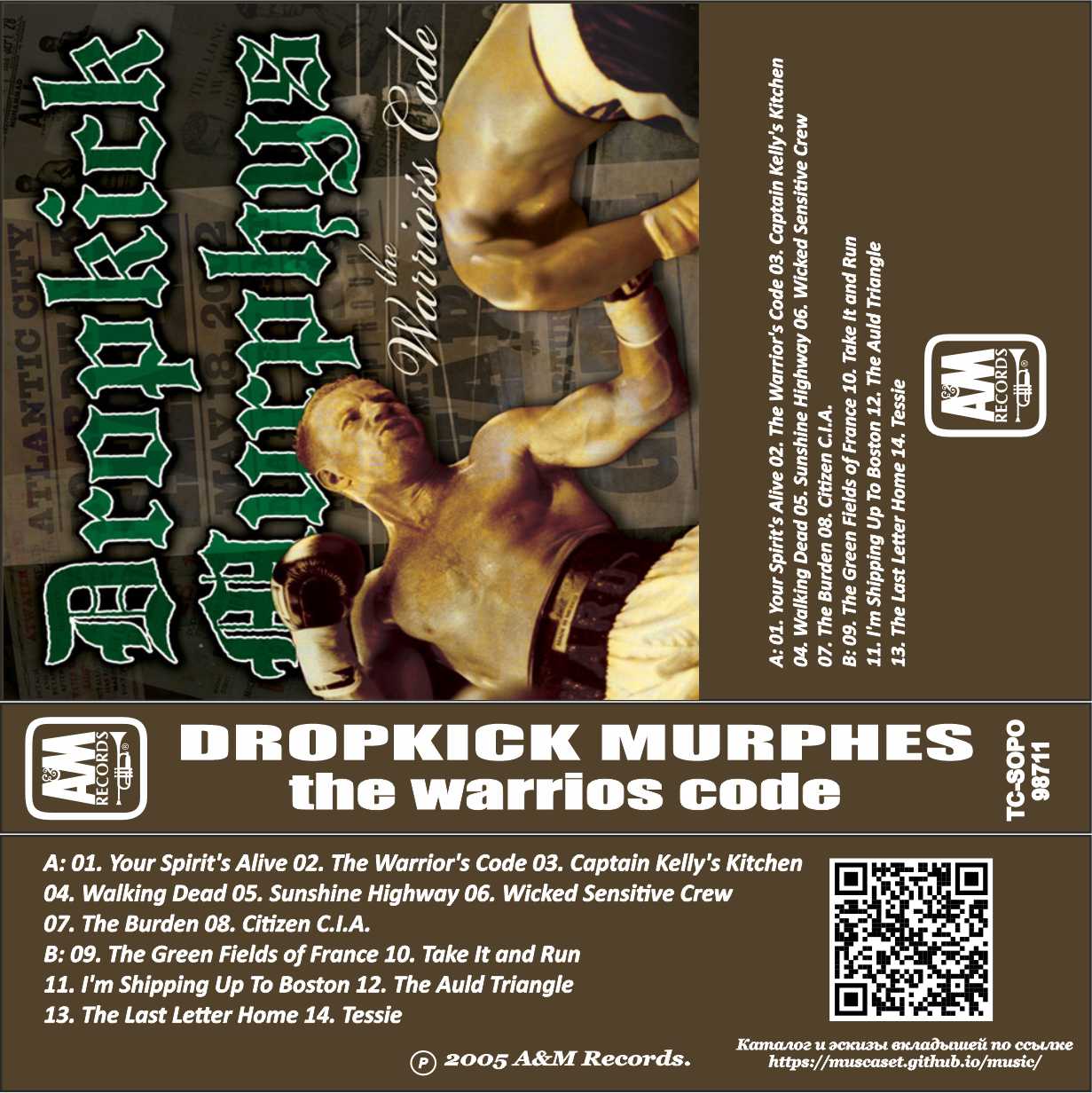 Dropkick Murphys-The Warriors Code